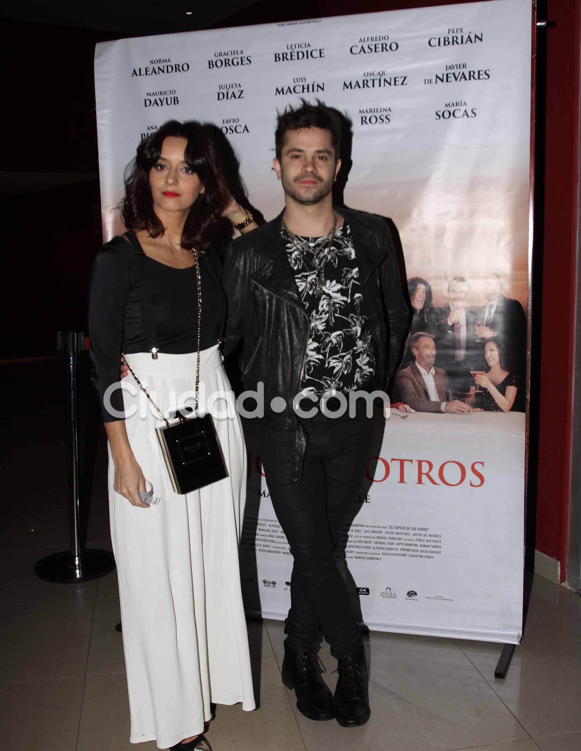 Felipe Colombo , en el estreno de El espejo de los otros (Foto: Movilpress)