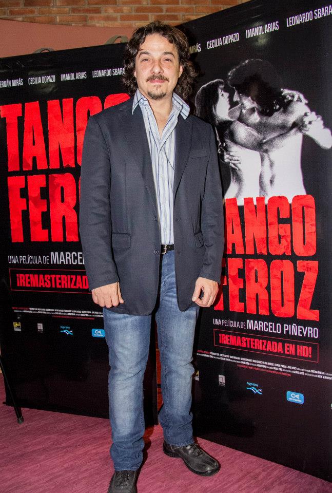 Fernán Mirás, en la premiere de Tango Feroz. (Foto: Yanina Godoy - Punto Tiff)