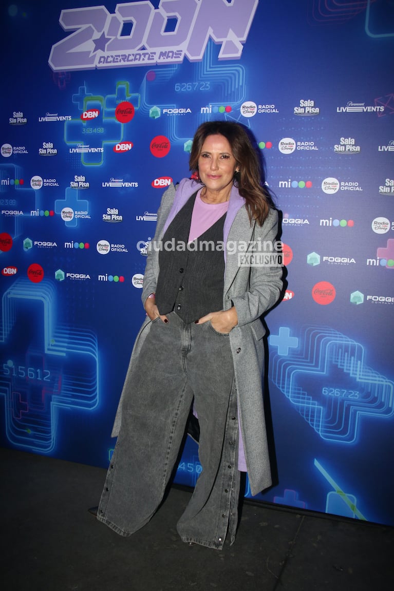 Fernanda Callejón en el estreno de Zoom, Acércate Más (Foto: Movilpress).