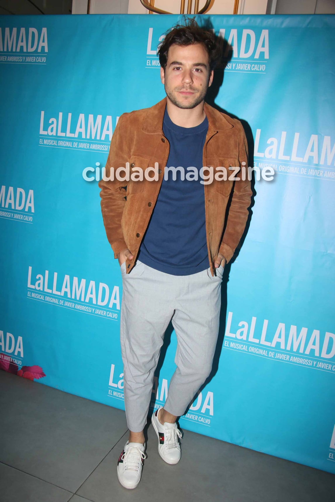 Fernando Dente en la función de prensa de La Llamada. (Foto: Movilpress)