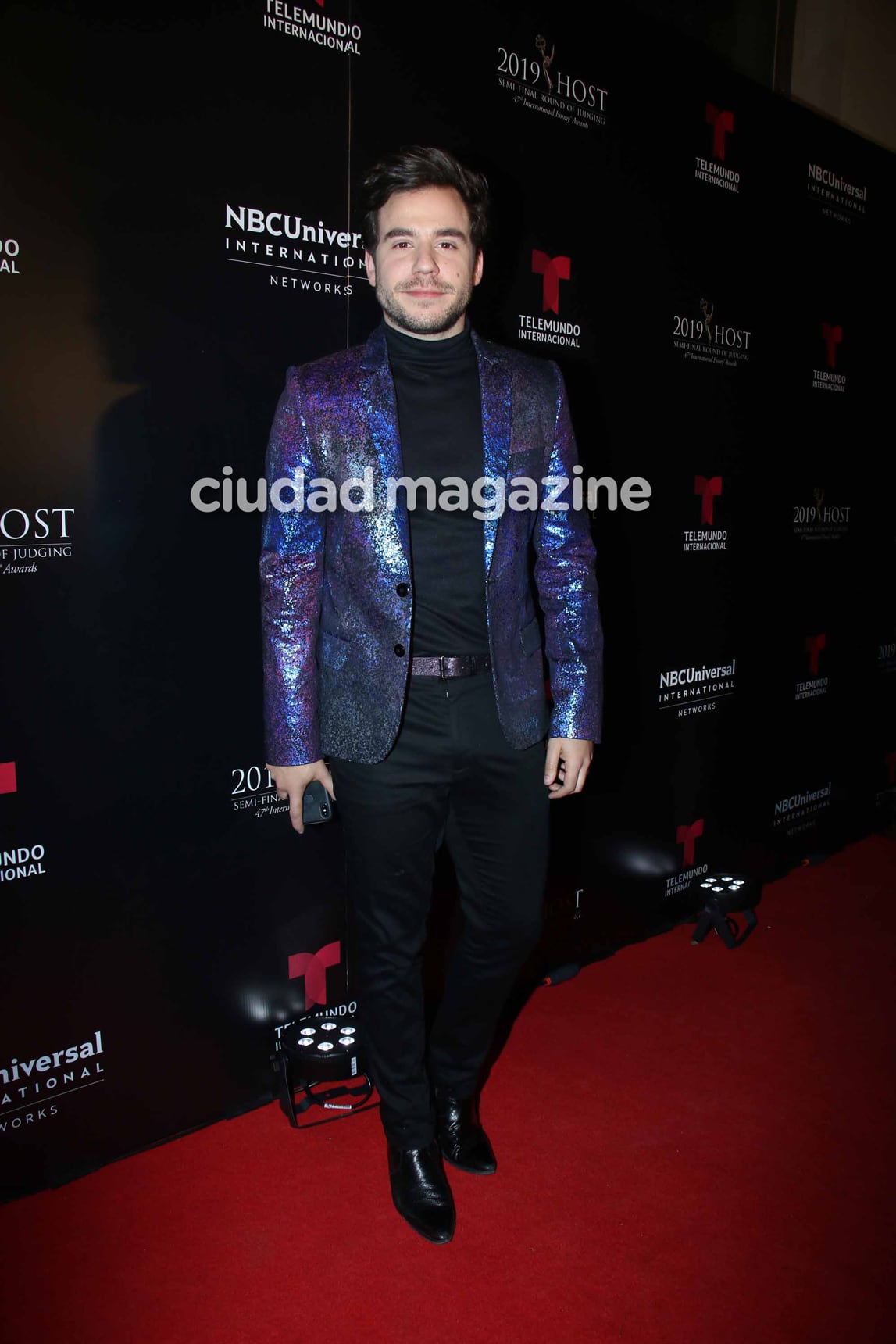 Fernando Dente, en la Gala de votación de los Emmy Internacionales (Foto: Movilpress)