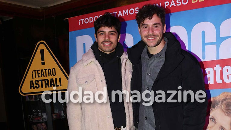 Fernando Dente y su novio en la noche porteña