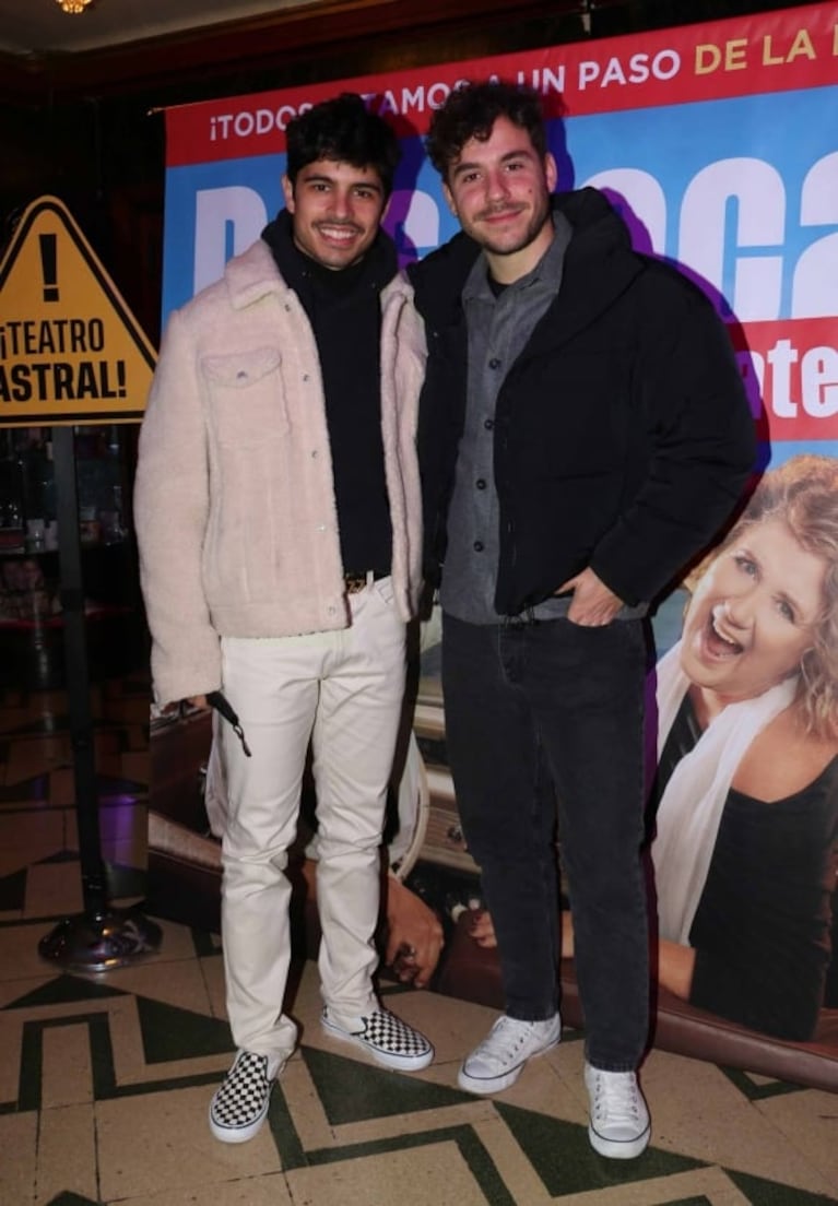 Fernando Dente y su novio, Nicolás Di Pace, disfrutaron de una noche a puro romanticismo en Buenos Aires