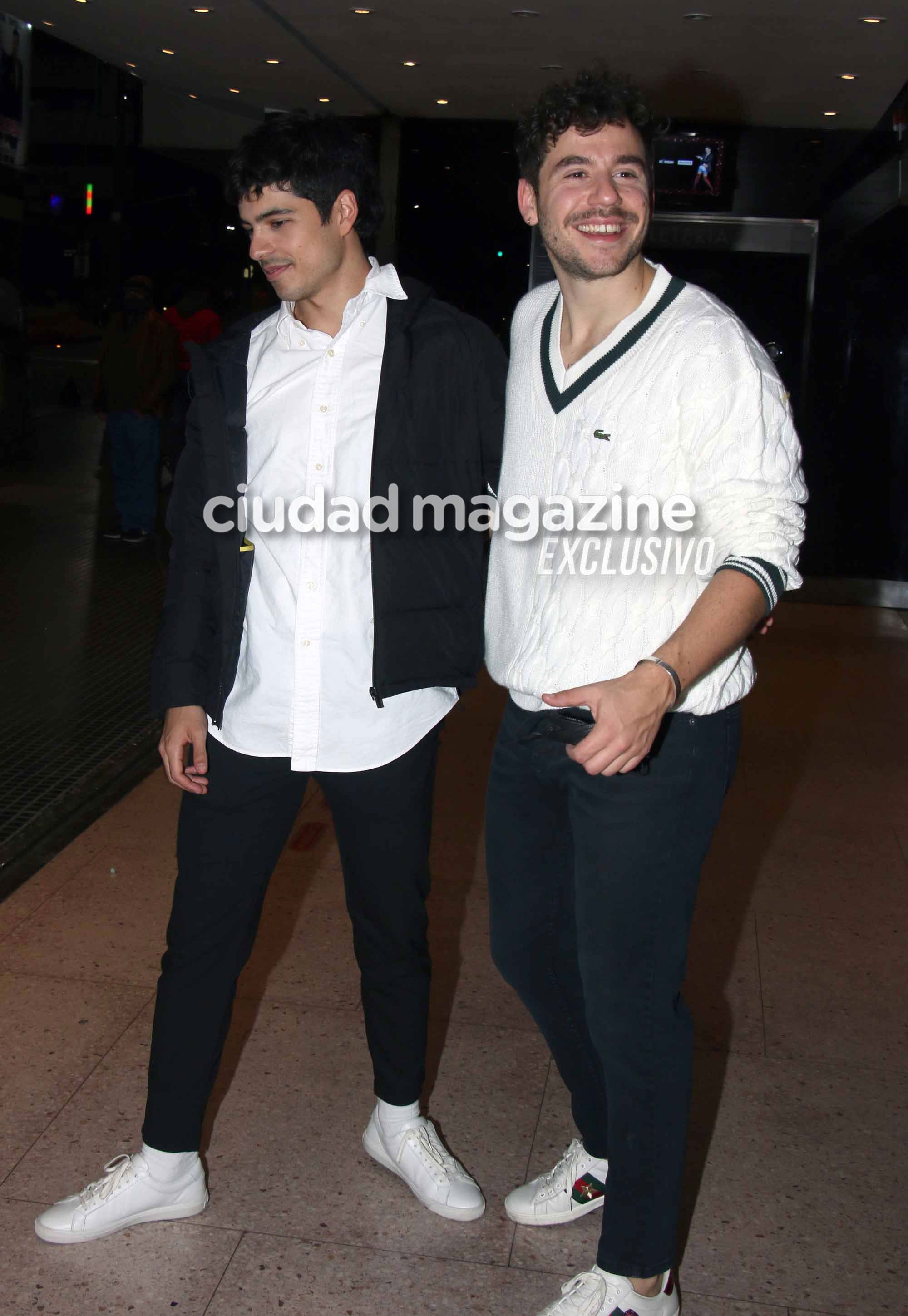 Fernando Dente y su novio, Nicolás Di Pace, protagonistas de La fiesta de los chicos (Fotos:  Movilpress).