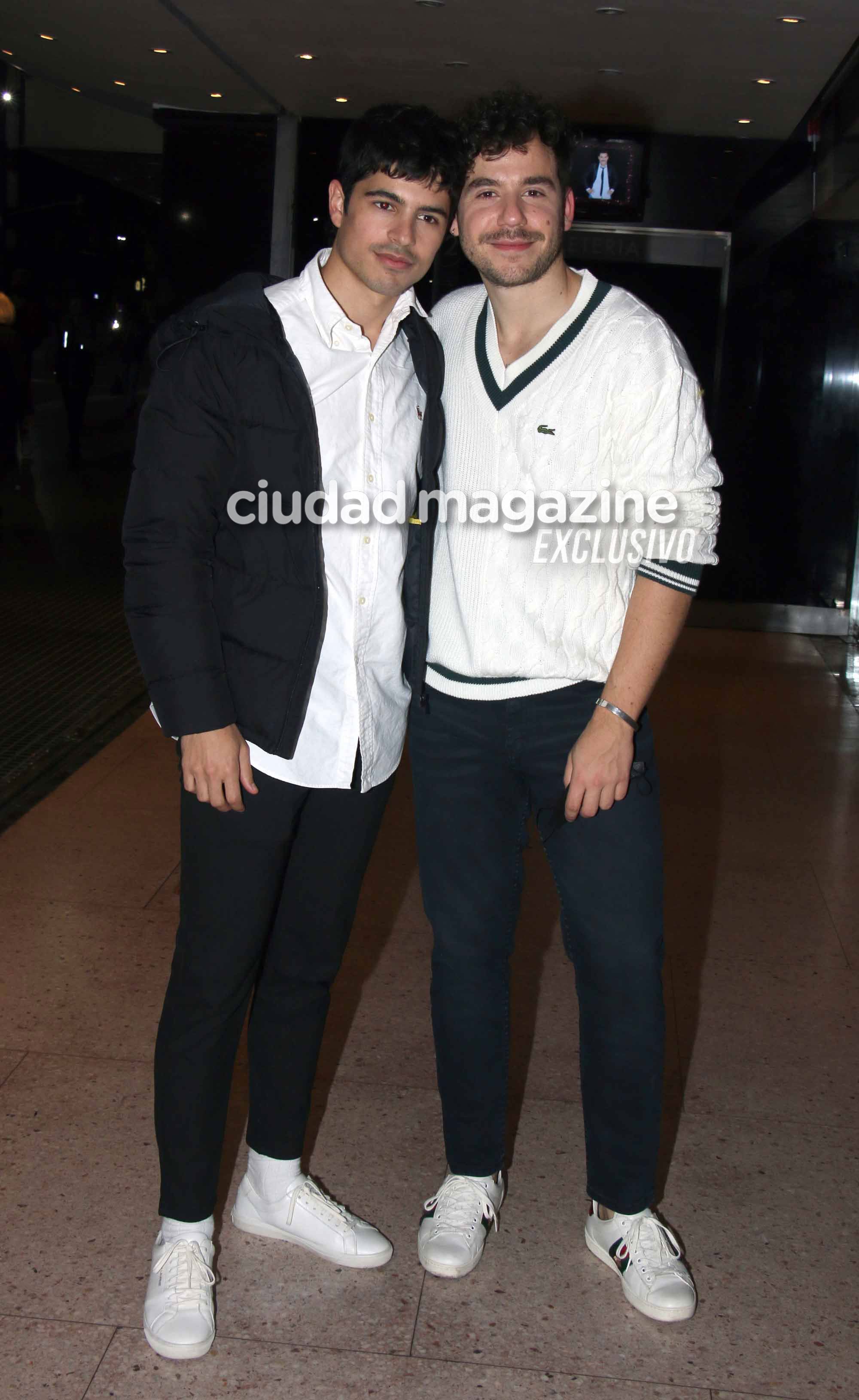 Fernando Dente y su novio, Nicolás Di Pace, protagonistas de La fiesta de los chicos (Fotos:  Movilpress).