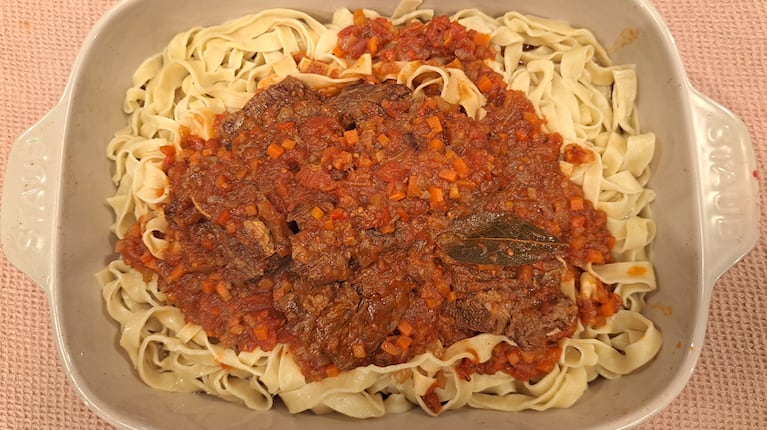 Fideos con estofado: la receta que lleva este plato a lo más alto 