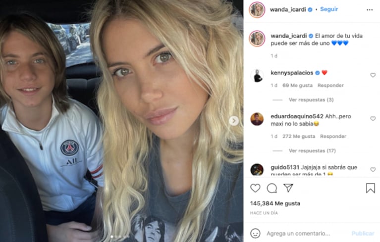 Filosa, Wanda Nara compartió una foto junto a sus cinco hijos tras separarse de Mauro Icardi: "Feliz día a mí"