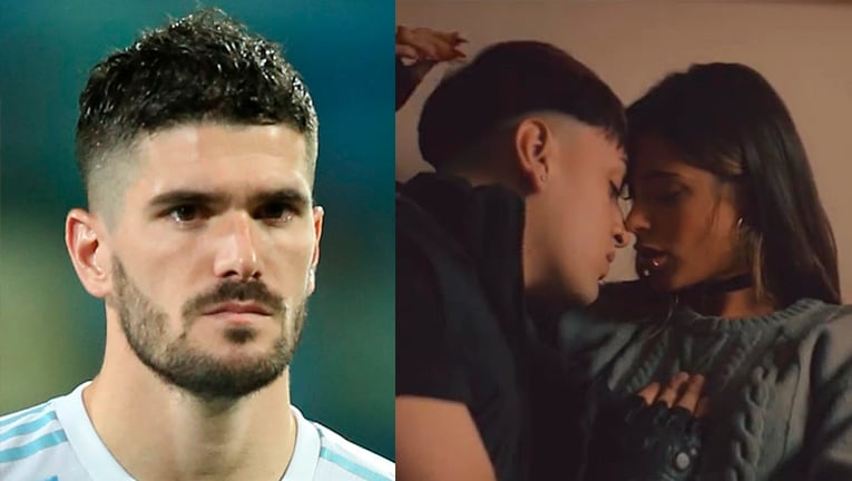 Firme reacción de Rodrigo de Paul ante el sensual video de Tini Stoessel con Tiago PZK.