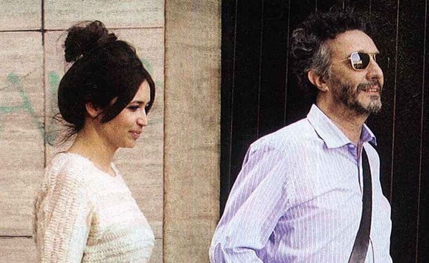 Fito Páez y Julia Mengolini, ¿el fin del romance? (Foto: Revista Pronto). 