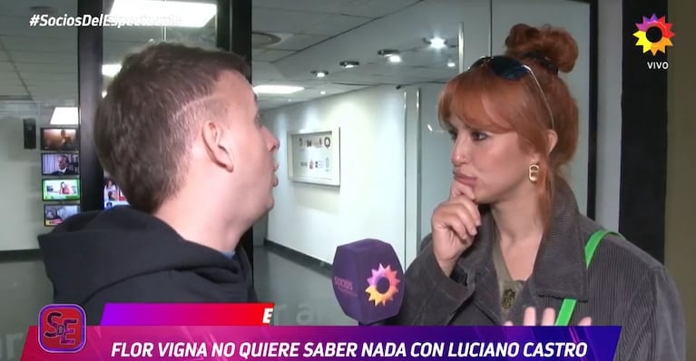 Flor contó qué pasó con Luciano tras la separación.