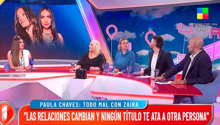 Flor de la Ve cuestionó picante a Paula Chaves por hablar del fin de su amistad con Zaira Nara en redes