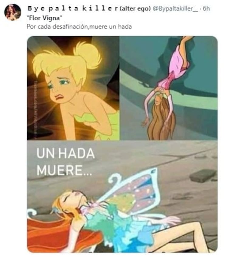 Flor Vigna cantó su nuevo tema en vivo y estallaron los memes: "¡Esa canción no es tuya!"