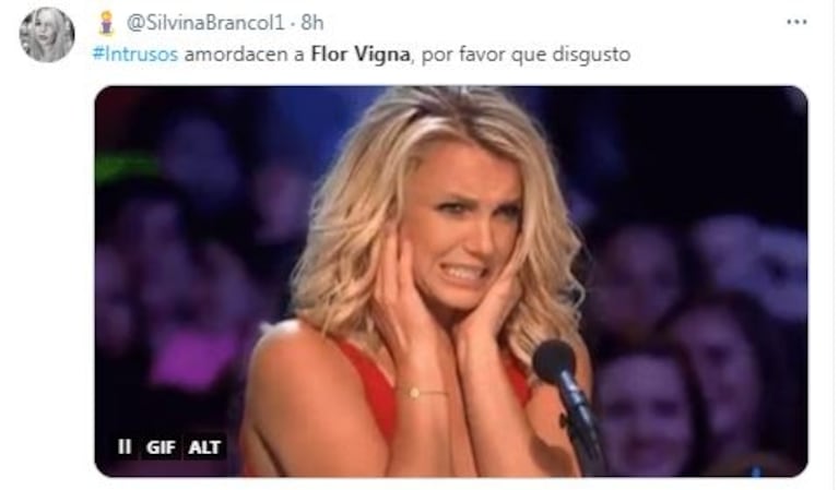 Flor Vigna cantó su nuevo tema en vivo y estallaron los memes: "¡Esa canción no es tuya!"