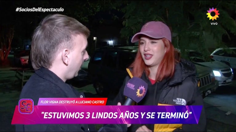 Flor Vigna definió durísimo a Luciano Castro, a seis meses de la separación: “Hizo cosas de...”