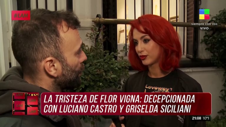 Flor Vigna habló con LAM.