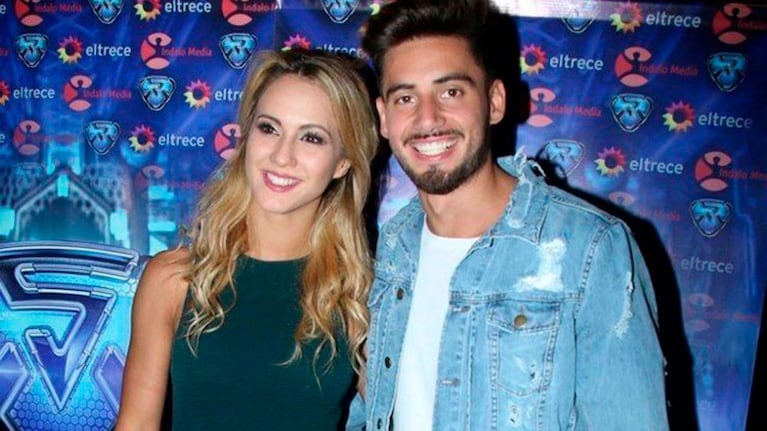 Flor Vigna y Nico Occhiato, juntos en una fiesta.