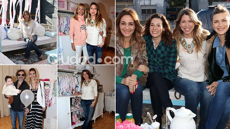 Florencia Bertotti en la presentación de su colección. (Fotos: Movilpress-Ciudad.com)