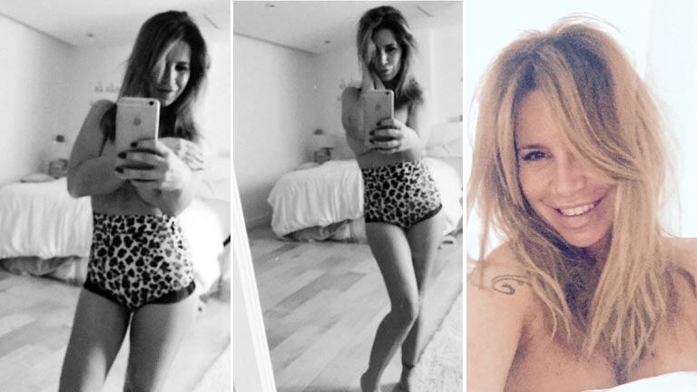 Florencia Peña compartió dos selfies mañaneras que despertaron suspiros en Twitter. (Foto: Twitter)