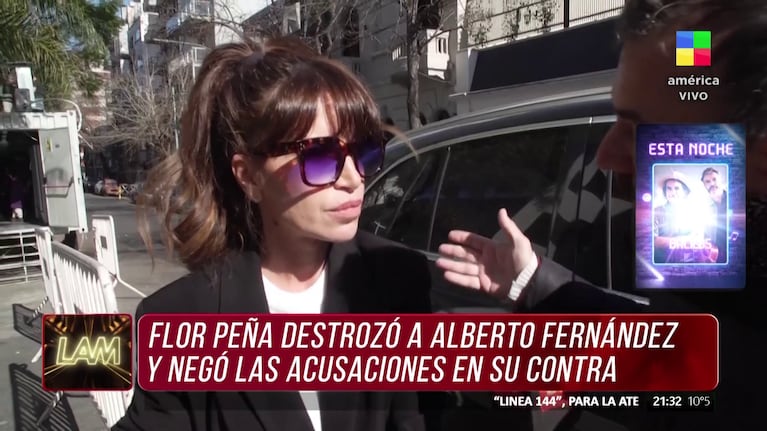 Florencia Peña habló con LAM.