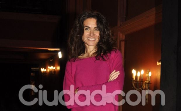 Florencia Raggi en la presentación de La Casa de Bernarda Alba (Foto: Jennifer Rubio). 