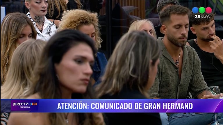 Foto: captura de pantalla de Telefe, Gran Hermano .