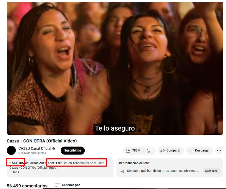 Foto: captura de pantalla de YouTube.