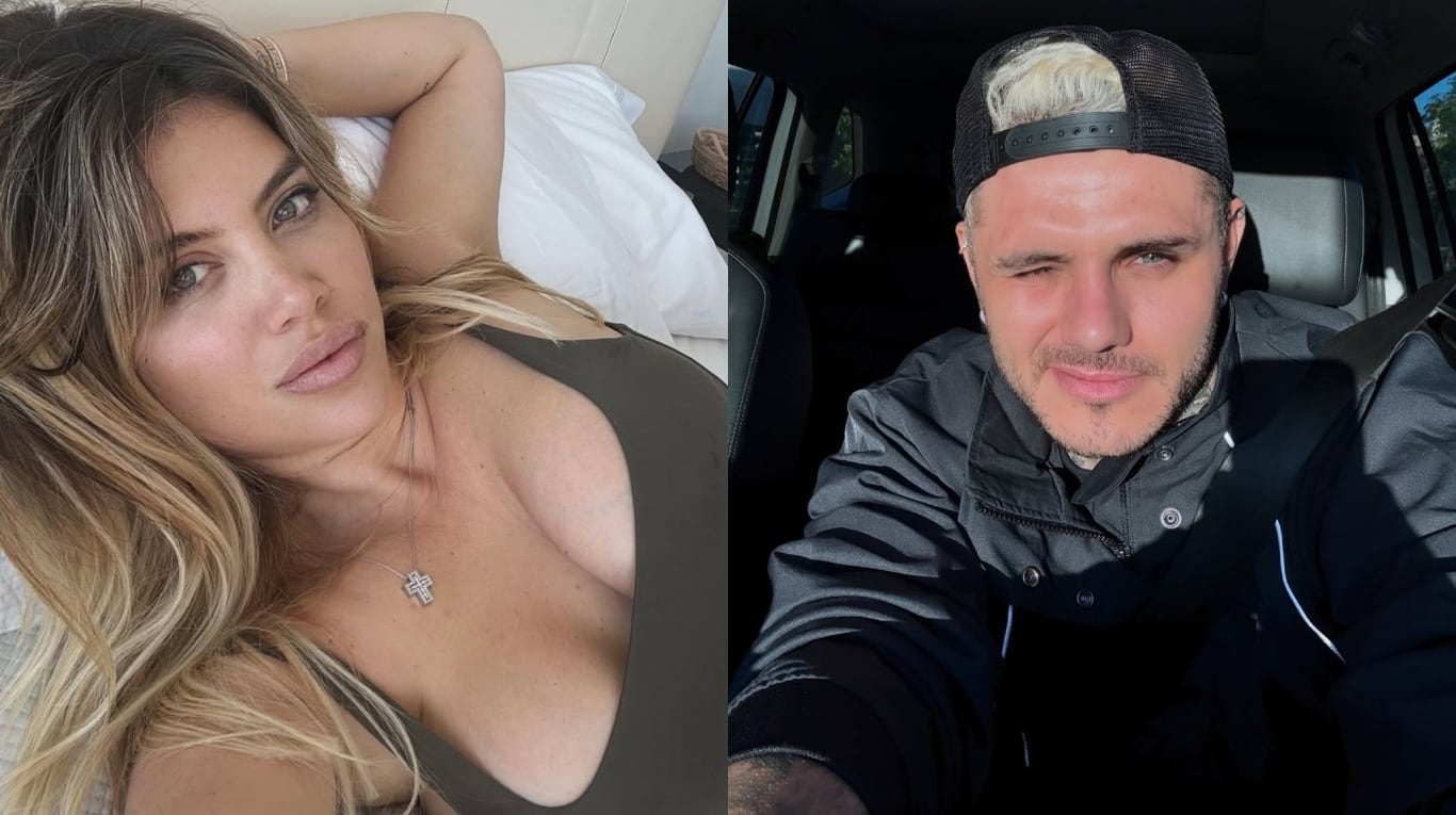 Fotos: Instagram (@wanda_nara y @mauroicardi)