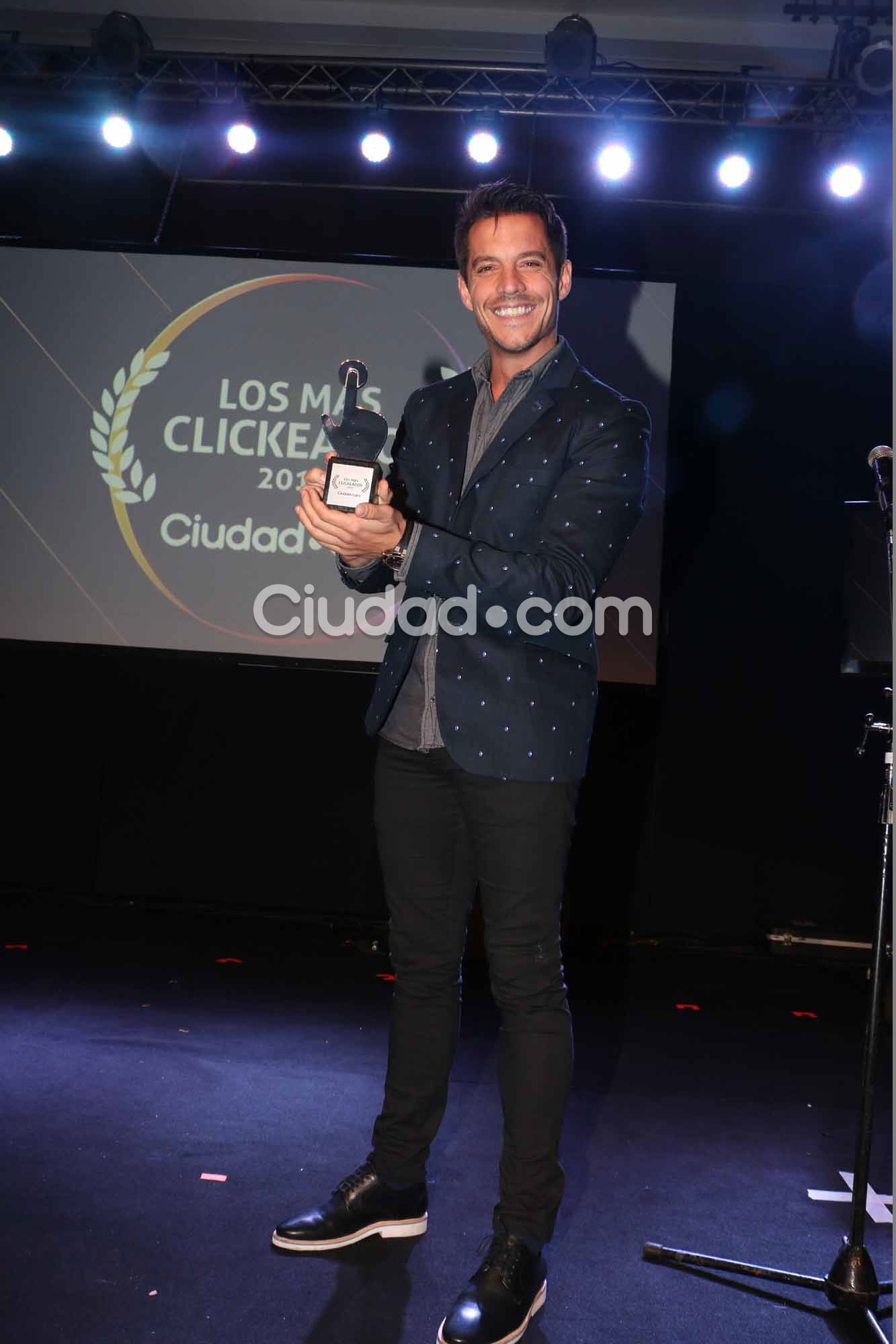 Francisco Delgado en la gala de Ciudad.com. (Foto: Movilpress)