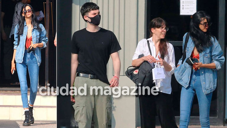 Francisco y Juana Tinelli disfrutaron de un paseo primaveral con su mamá, Paula Robles: sus cancheros looks