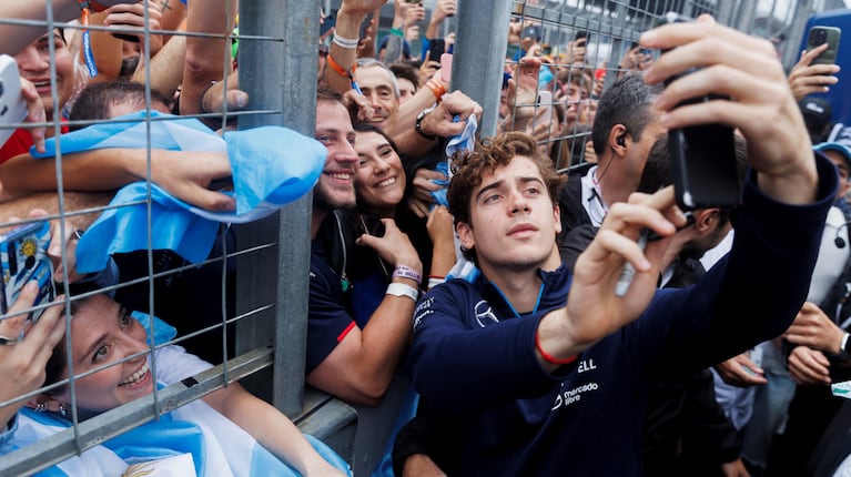 Franco Colapinto. (Foto: EFE)