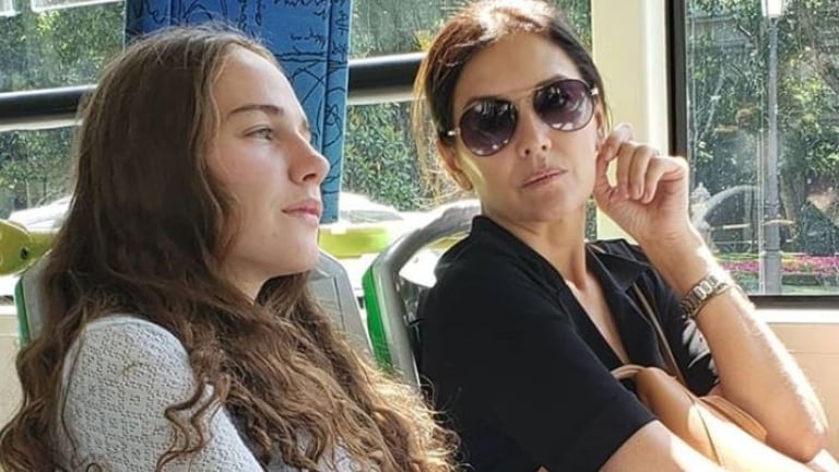 Frigerio, preocupada por su hija Fini, radicada en España.