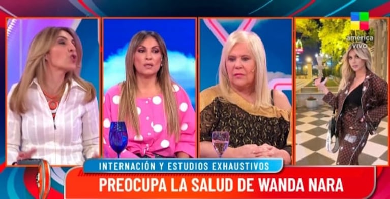 Fuerte crítica de Marcela Tauro al tratamiento de la noticia sobre la salud de Wanda Nara: "Mucha gente se colgó de esto"