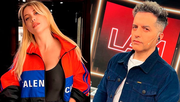 Fuerte enojo de Wanda Nara con LAM tras haberse negado a dar una nota.