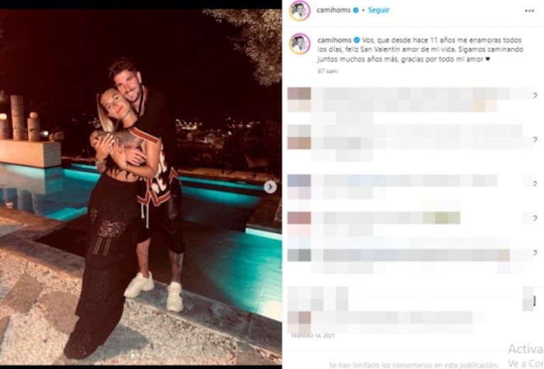 Fuerte gesto: Rodrigo de Paul borró los 11 años de amor con Camila Homs y disfruta del romance con Tini Stoessel