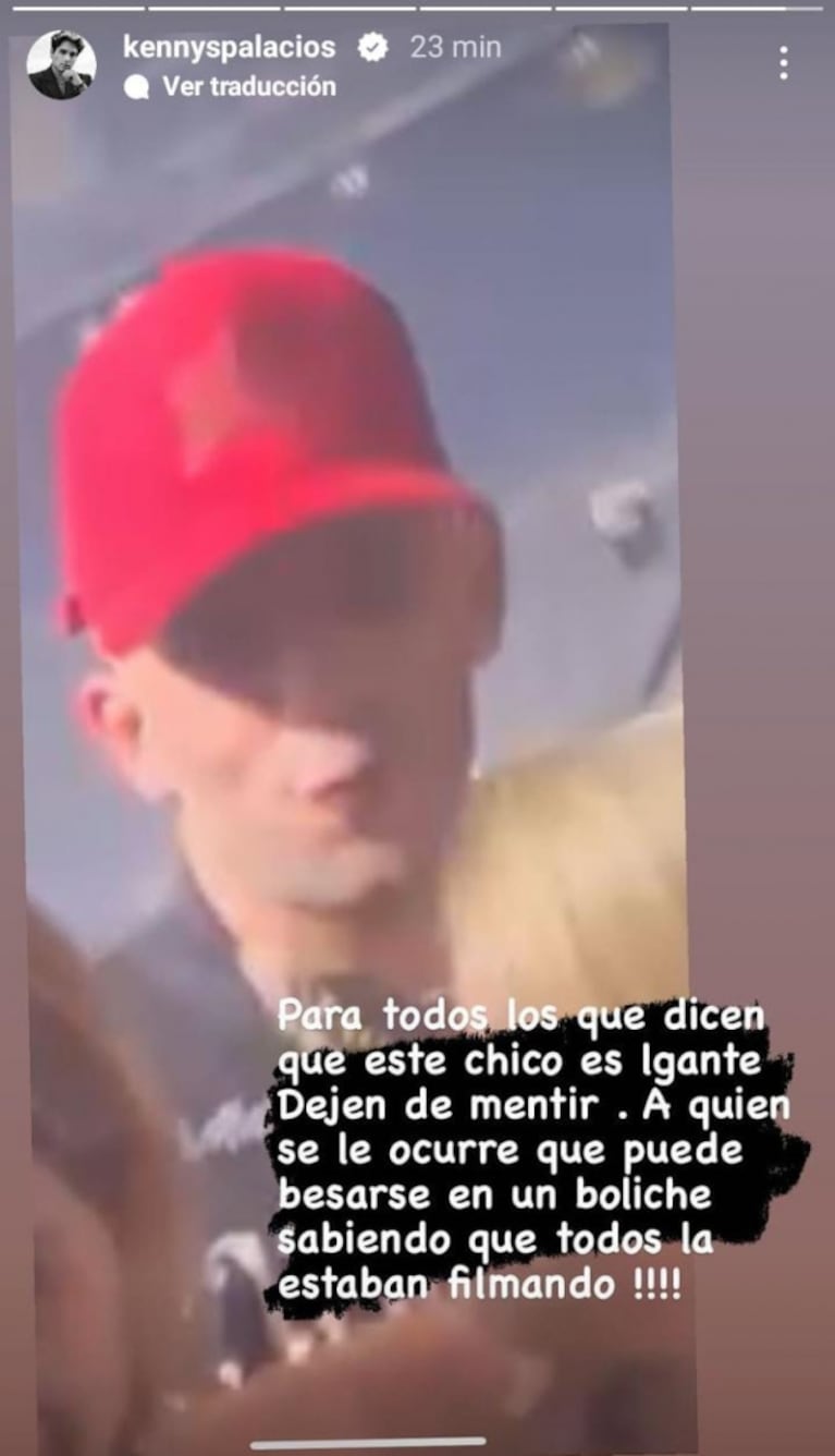 Fuerte reacción del mejor amigo de Wanda ante la versión de que ella estuvo con L-Gante en un boliche