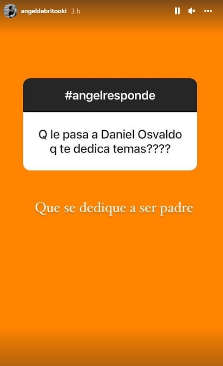 Fuerte respuesta de Ángel de Brito a Daniel Osvaldo: "¿Es al que denunciaron varias mujeres por violento?"