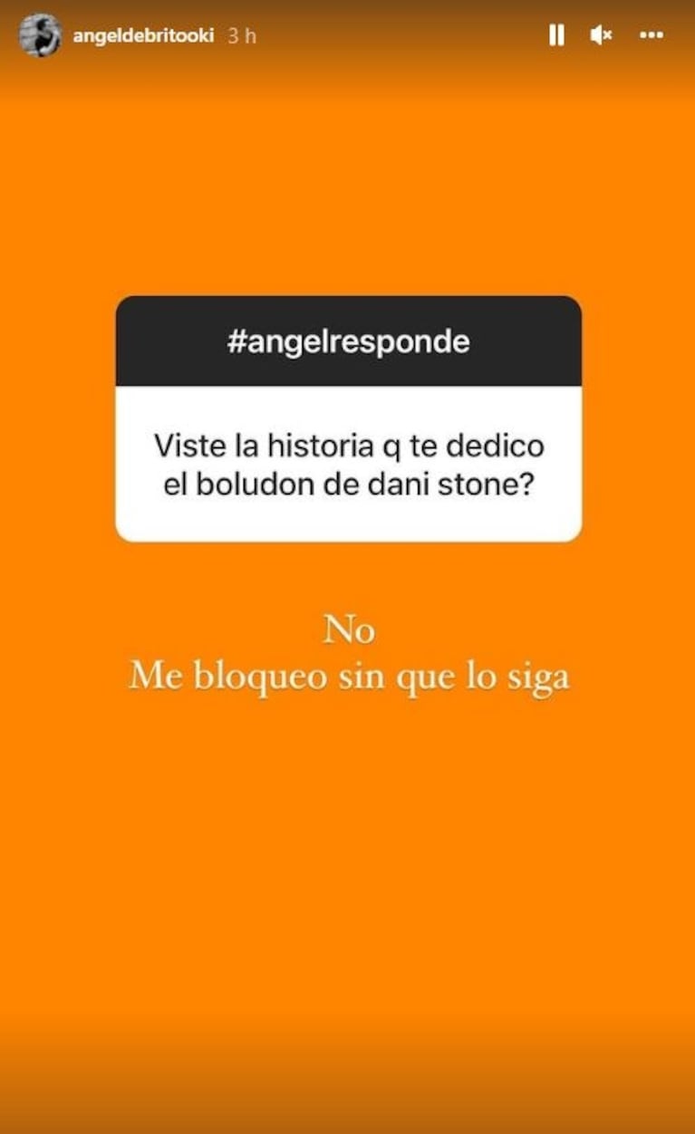 Fuerte respuesta de Ángel de Brito a Daniel Osvaldo: "¿Es al que denunciaron varias mujeres por violento?"