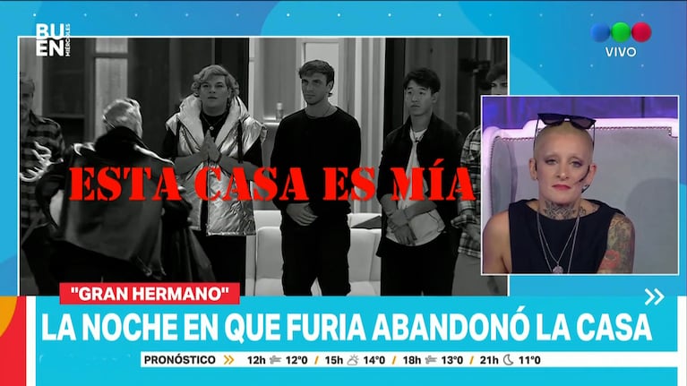 Furia explicó la llamativa frase que dijo cuando se despidió de la casa de Gran Hermano 2023