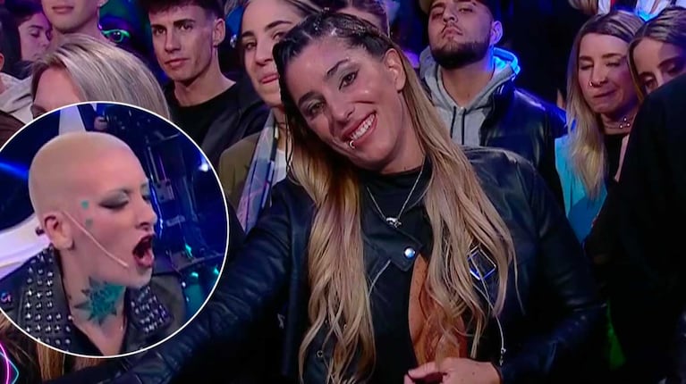 Furia y Catalina se reencontraron en la gala de eliminación de Gran Hermano (Foto: capturas Telefe)