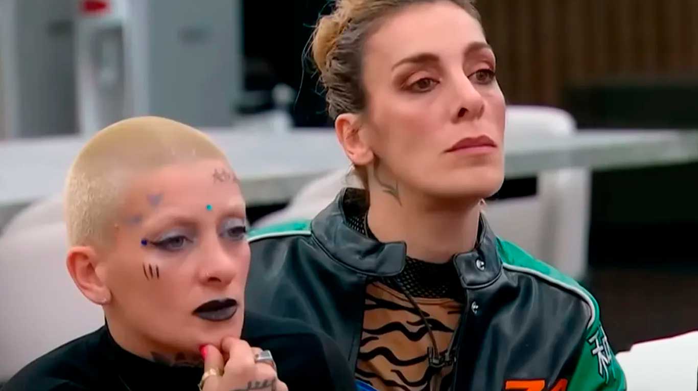 Furia y Coy en Gran Hermano (Foto: captura Telefe)