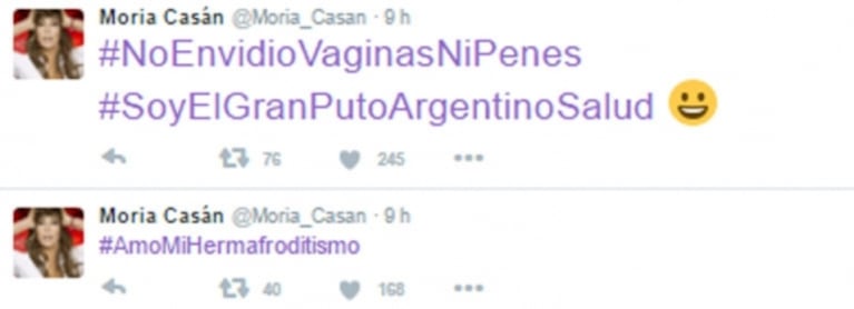 Furibunda catarata de tweets de Moria contra Flor de la Ve: "¿Por qué no me dejás de romper las bolas?"