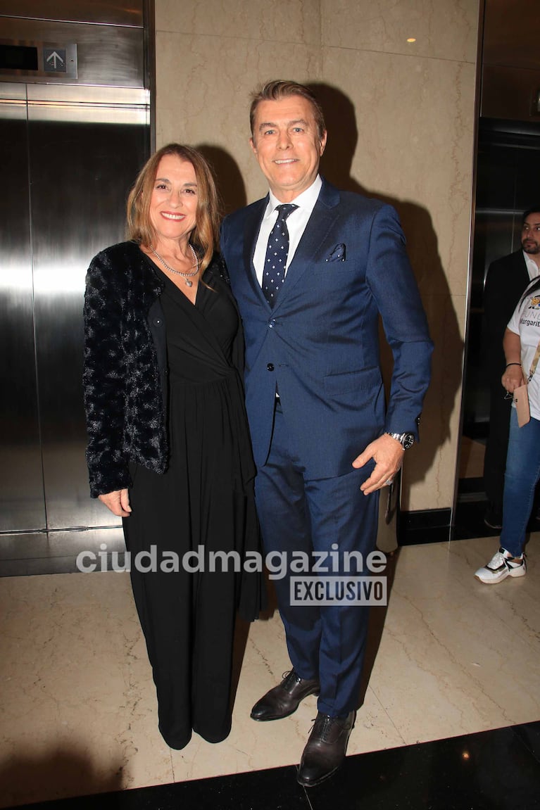 Gabriel Corrado y Constanza Feraud