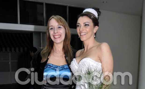 Gabriela Allegue fue al casamiento de Nancy Aka. (Foto: Jennifer Rubio-Ciudad.com)