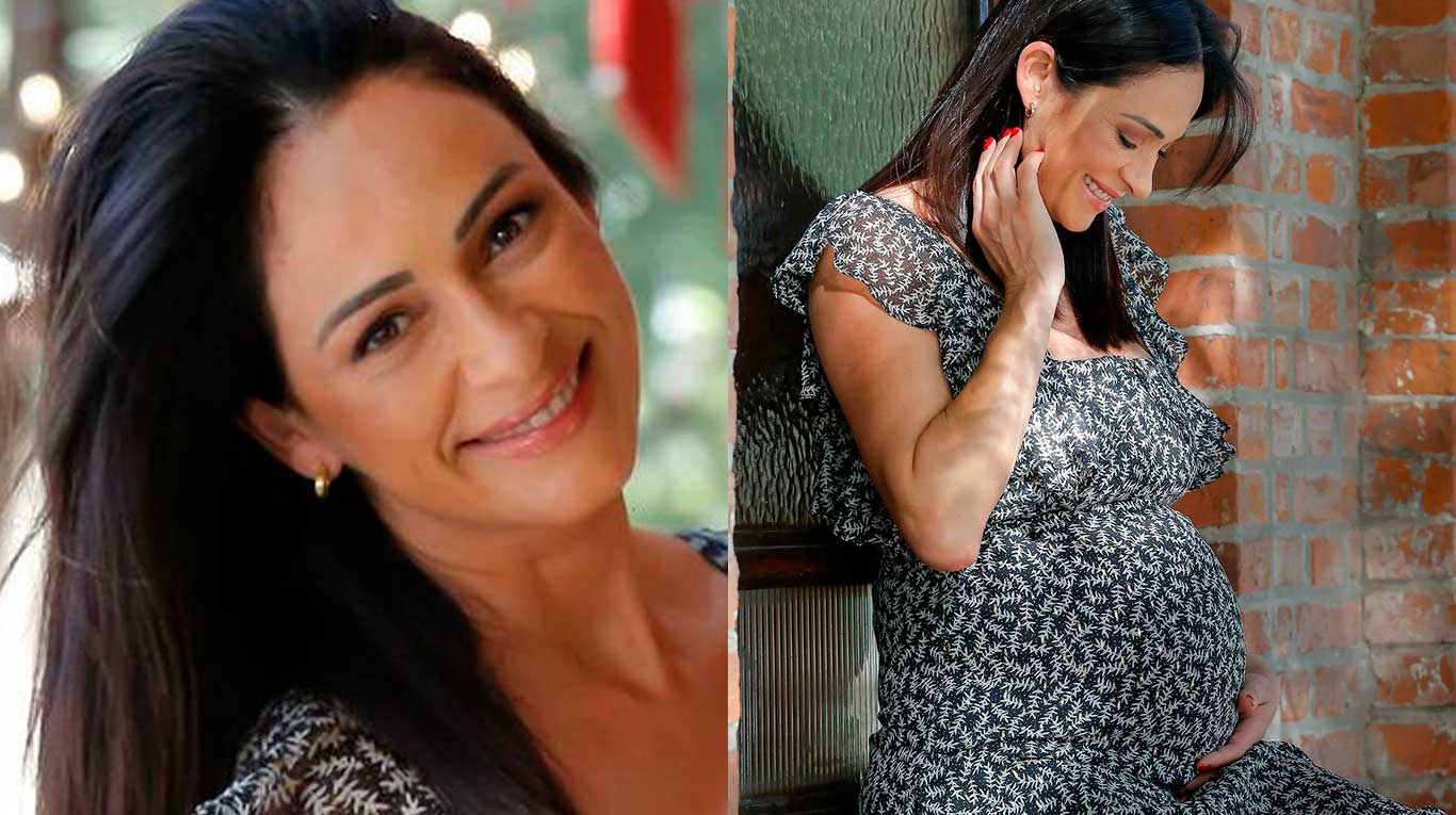 Gabriela Sobrado fue mamá de Theo (Foto: Instagram @gabriela_sobrado)