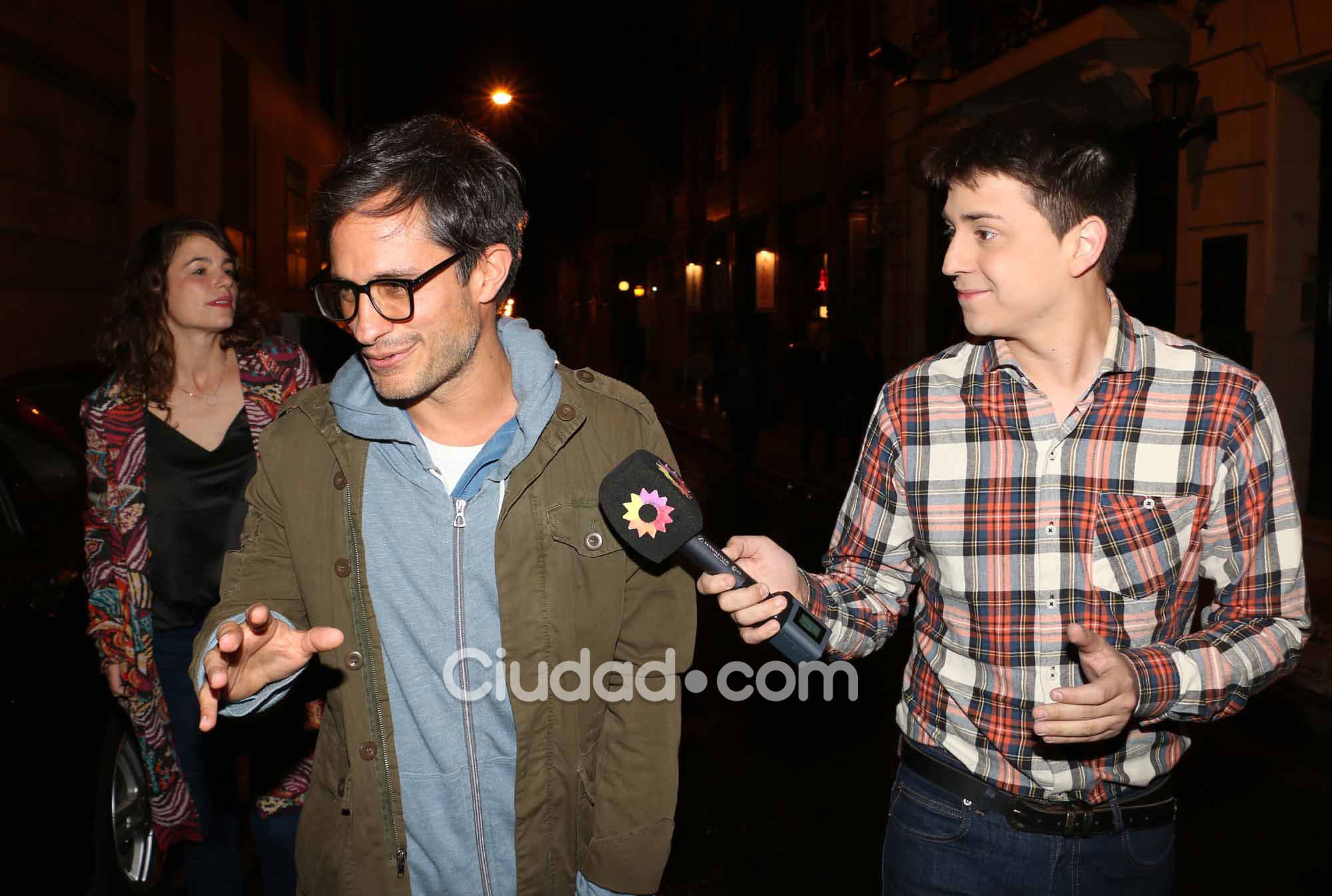 Gael se retiró sin hacer declaraciones del lugar (Fotos: Movilpress). 