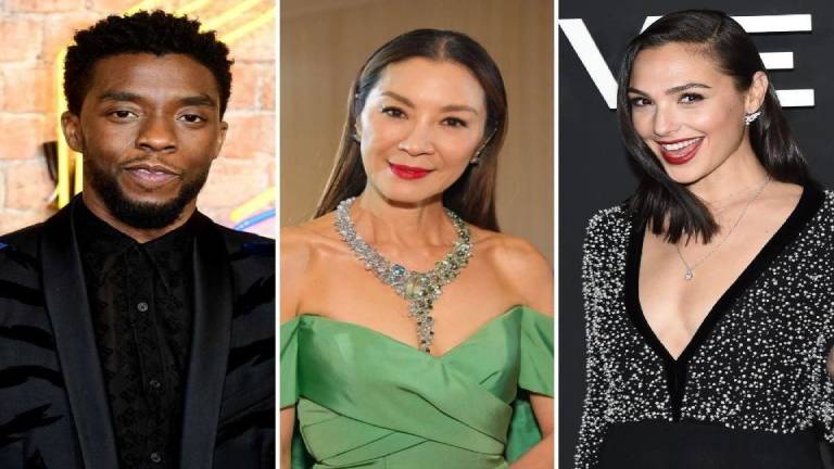 Gal Gadot, Chadwick Boseman y Michelle Yeoh tendrán una estrella en el Paseo de la Fama