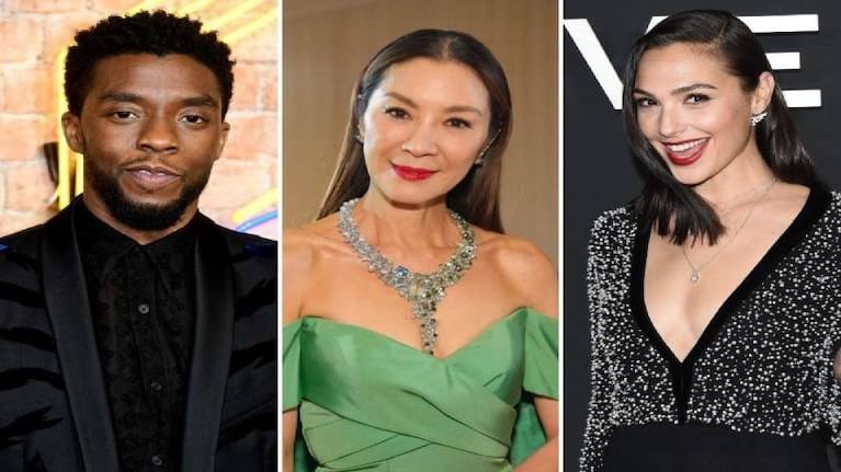 Gal Gadot, Chadwick Boseman y Michelle Yeoh tendrán una estrella en el Paseo de la Fama