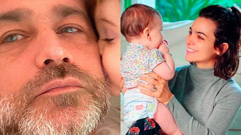 Gastón Pauls mostró la foto más tierna junto a Alba, la hija de su ex, Agustina Cherri.