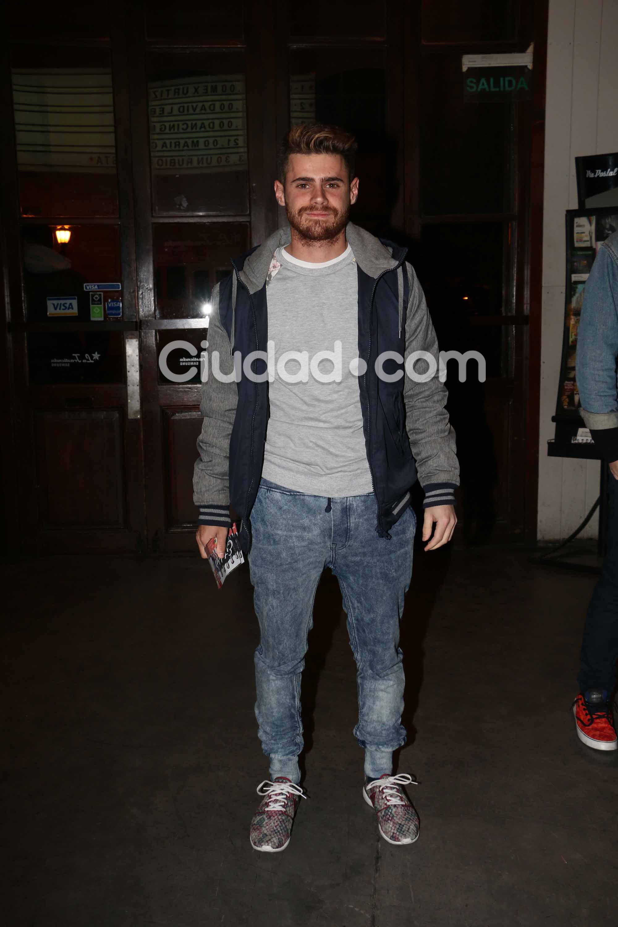 Gastón Soffritti, en la presentación del disco de Mex Urtizberea (Foto: Movilpress)