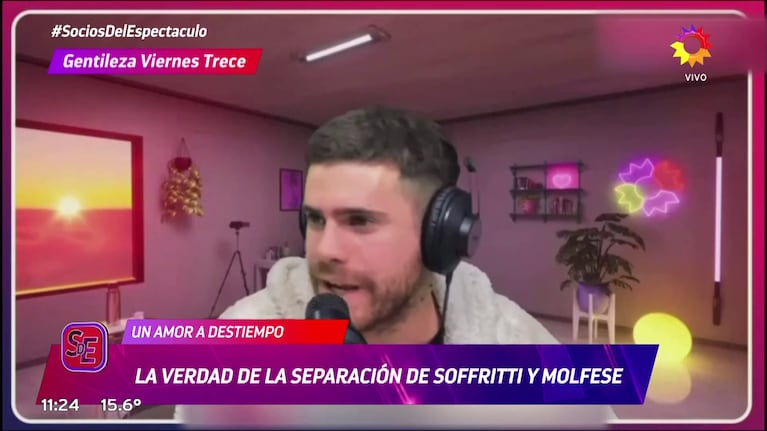 Gastón Soffritti en Viernes Trece.